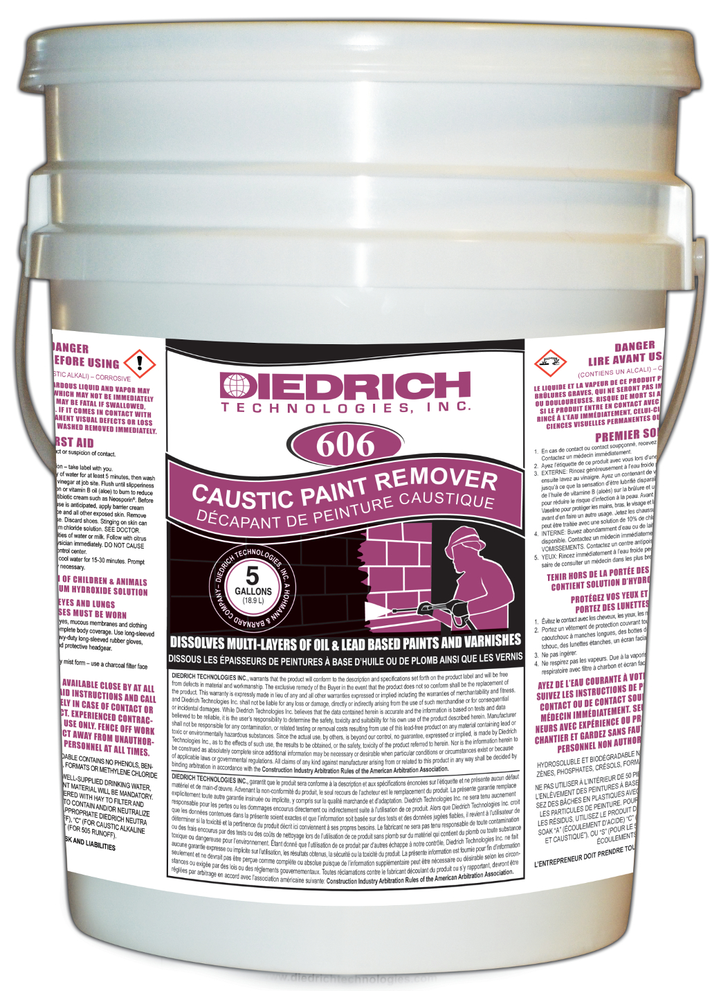 606 CAUSTIC PAINT REMOVER